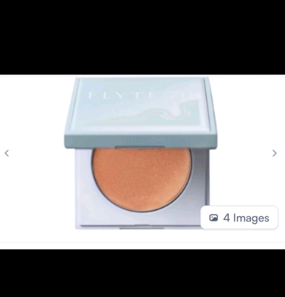 Flyte 70 Glow Back Creme Powder Highlighter In The Glamorus Life NIB Illuminator - Picture 6 of 6
